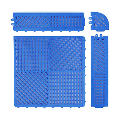 анти- веранды спа полового коврика PVC выскальзывания 30x30 блокируя пластиковые плитки пола