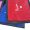 Изготовленные на заказ напольные коврики размера печатая заднюю часть резины верхней части нейлона логотипа 8 до 9 ММ